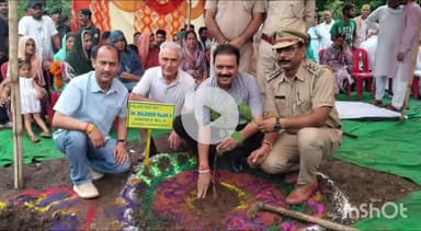 इंदौरा: वन विभाग इंदोरा की टीम ने ठठोली में मनाया वन महोत्सव, विधायक रहे मुख्य अतिथि