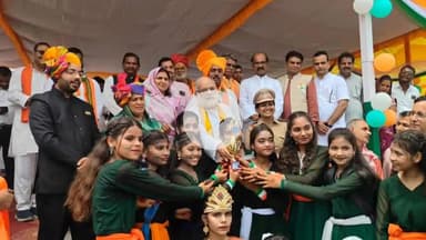 सिरोंज: सिरोंज में स्वतंत्रता दिवस धूमधाम से मनाया गया, संदीपनि विद्यालय में कार्यक्रम हुआ आयोजित