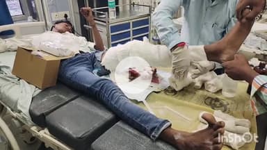 भीलवाड़ा: रायला के समीप रोड पर अचानक पशु के आने से बाइक सवार पशु से टकराकर हुआ गंभीर घायल, जिला अस्पताल में इलाज जारी