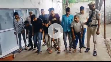 नूह: नूंह साइबर क्राइम पुलिस ने 9 आरोपियों को दबोचा, 5 मुकदमे दर्ज