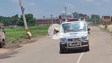 उदवंत नगर: तेतरिया मोड के समीप पूर्व मुख्यमंत्री लालू प्रसाद की सुरक्षा में उदवंतनगर पुलिस टीम तैनात, पुख्ता इंतजाम किए गए