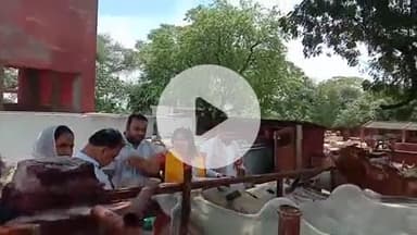 लोहारू: भिवानी विधायक घनश्याम सर्राफ ने लोहारू गोपाल गौशाला का दौरा किया, व्यवस्थाओं का जायजा लिया