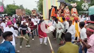 नीमच नगर: नीमच के ग्वालटोली में धूमधाम से श्रीकृष्ण जन्मोत्सव मनाया गया, राधा कृष्ण मंदिर से भव्य चल समारोह निकला