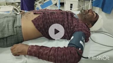 भीलवाड़ा: हमीरगढ़ के समीप रोड पर अचानक आए पशु को बचाने के प्रयास में बाइक सवार फिसला, जिला अस्पताल में इलाज जारी