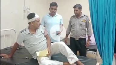 चूरू: रतनगढ़ के NH-11 पर पेड़ से टकराई कार, हादसे में 5 लोग हुए घायल