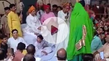 करौली: मदनमोहनजी मंदिर में जन्माष्टमी पर्व पर 186 साल पुरानी परंपरा के तहत नंदबाबा का सजाया गया दरबार