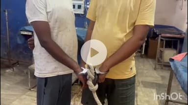 रोह: कुंज गांव से साइबर डीएसपी प्रिया ज्योति ने दो साइबर अपराधियों को किया गिरफ्तार, SP के निर्देश पर कई सामान बरामद