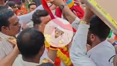 बाड़मेर: राज्य मंत्री के के बिश्नोई बाड़मेर जिला मुख्यालय के दौरे पर रहे, डॉ भीमराव अंबेडकर जी की प्रतिमा पर किया माल्यार्पण