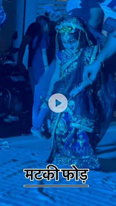 हर साल की तरह इस बार भी 
मुजे ही मटकी फोड़ ने का अवसर मिला 🙏🏻

Respect Girls help poor help animals 

#apsgurjar #janmashtami