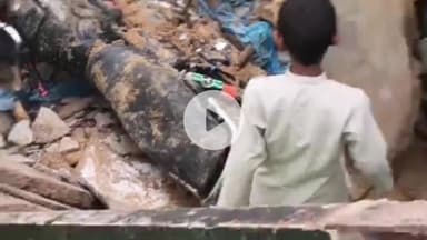 नूह: ज़िले के गांव सिरौली में बारिश से गिरे तीन मकान, लाखों का नुकसान