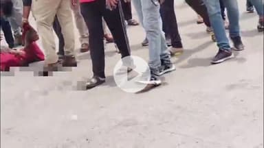 रतलाम नगर: अमृत सागर तालाब के पास गाय के बछड़े का कटा सिर मिलने से आक्रोश, बाजना बस स्टैंड पर हिन्दू संगठनों का चक्काजाम