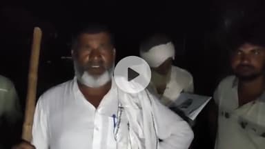 नूह: चोरी की वारदातों को देखते हुए, पूर्व सरपंच की अगुवाई में शाहपुर गांव में लग रहा टीकरी पहरा