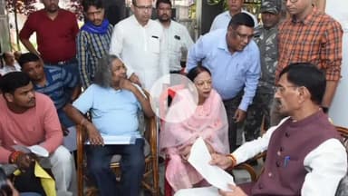 कांके: रातु रोड स्थित आवास पर रांची सांसद संजय सेठ ने सुनी लोगों की समस्या, अधिकारियों को दिए निर्देश