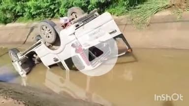 पालीगंज: महाबलीपुर के पास नहर में स्कॉर्पियो पलटने से माँ-बेटी की मौत, तीन घायल