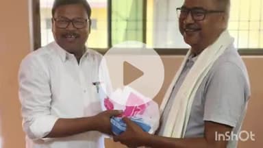 हिरणपुर: झारखंड आंदोलनकारी को बीडीओ ने किया सम्मानित