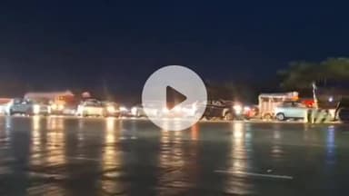 కేతేపల్లి: కొర్లపాడు టోల్గేట్ వద్ద భారీ ట్రాఫిక్ జామ్, 65వ జాతీయ రహదారిపై కిలోమీటర్ల మేర నిలిచిపోయిన వాహనాలు