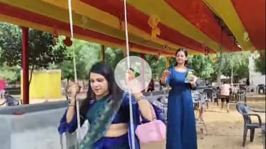 सरदारशहर: बीकानेर रोड़ हरा चारा केंद्र में श्री अग्रसेंस सेवा निधि द्वारा अग्रवाल समाज का हरियाली तीज और वन भोजन उत्सव का आयोजन