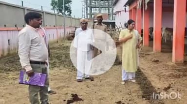 नानपारा: नवाबगंज के बृहद गौ संरक्षण केंद्र का एसडीएम ने किया औचक निरीक्षण, दिए आवश्यक दिशा निर्देश