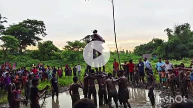 मनसाही: कृष्ण जन्माष्टमी पर विजयाधारी हनुमान मंदिर, मरंगी में मटका फोड़ प्रतियोगिता का आयोजन