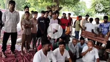 गोरौल: जिला पार्षद रूबी कुमारी दो एक्सप्रेस ट्रेनों के ठहराव को लेकर गोरौल स्टेशन पर दो दिवसीय अनशन पर बैठीं