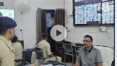 बगहा: बगहा SP ने किया कंट्रोल रूम का निरीक्षण