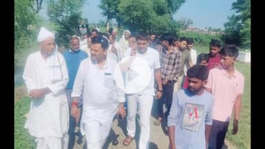 नबीनगर: महसू में दो दिन पूर्व पुल ध्वस्त होने पर विधायक ने ग्रामीणों से की मुलाकात, अधिकारियों को त्वरित कार्रवाई का दिया आदेश