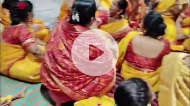 फतेहाबाद: गंगा महारानी मंदिर में महिला मंडल ने मनाया श्रीकृष्ण जन्मोत्सव, सजाई झांकियां