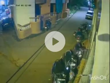 तानसेन: ग्वालियर शहर में रात के अंधेरे में घूम रही खतरनाक गैंग, सीसीटीवी में कैद