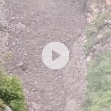 टापरी: किन्नौर के रुंनंग नाले में मलवे व पत्थरों की भयंकर बाढ़ आई, NH-5 हुआ अवरुद्ध, जान के हानि की नहीं सूचना