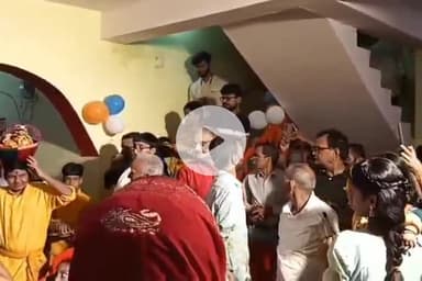 कांके: कोकर के राधाकृष्ण मंदिर में श्री कृष्ण जन्माष्टमी का उत्सव धूमधाम से मनाया गया