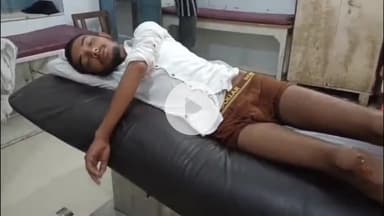 जैतवारा में दो बाइकों के बीच हुई टक्कर, एक युवक हुआ घायल