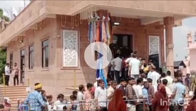 चूरू: जिला मुख्यालय पर गोगामेड़ी पर मेले का हुआ आयोजन, सुबह से भक्त लगा रहे हैं धोक