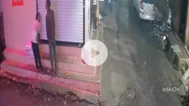 इंदौर: बाणगंगा: दुकान संचालक ने उधारी के ₹4000 मांगे तो चाकू से हमला किया, सीसीटीवी में कैद