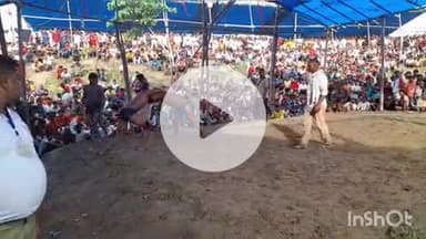 नावकोठी: श्री कृष्णा मेला पहसारा में अंतर्राज्यीय दंगल प्रतियोगिता का आयोजन, सागी के पहलवान ने किया दर्शकों का मनोरंजन