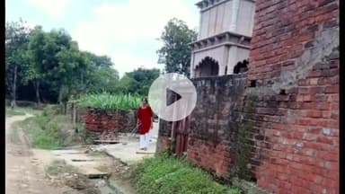 सुल्तानपुर: सुलतानपुर जिले के बिसावां शिव मंदिर के पास बनी नाली गंदगी से बदहाल, श्रद्धालु परेशान