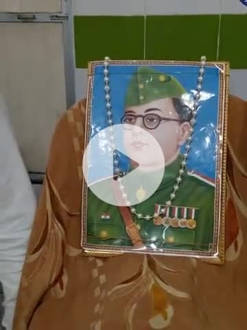 खंडवा नगर: *समाजसेवी गणेश भावसार ने बताया कि सद्भावना  पर  नेताजी सुभाष चंद्र बोस की पुण्यतिथि मनाई