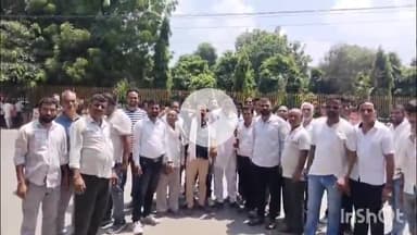 भीलवाड़ा: मेन मालोला रोड़ पर सामुदायिक भवन में थाना खोलने के विरोध में चार वार्ड के वासियों ने कलेक्ट्रेट और निगम पर किया प्रदर्शन