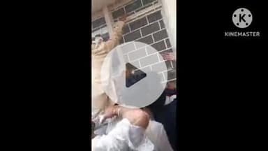 खुरई: खाद के लिए परेशान किसानों ने बाईपास रोड पर पठारी चौराहे पर लगाया जाम, अधिकारियों ने दिया आश्वासन