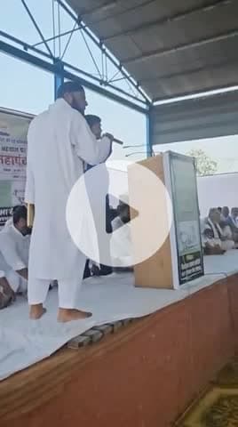 , नूहँ अनाज मंडी में पहुँचकर 9 गावों के किसानों को न्याय की लड़ाई में किसानों परिवार का साथ हूँ जननायक जनता पार्टी हेमशा किसानों के साथ है