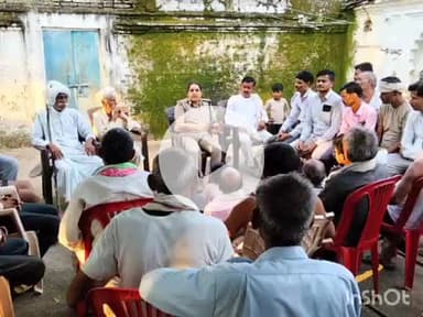 बल्देवगढ़: गनेशपुरा में पुलिस ने किया जन संवाद कार्यक्रम, बड़ी संख्या में ग्रामवासी हुए शामिल