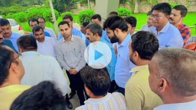 रौन: मध्यप्रदेश राजस्व अधिकारी भिंड जिला इकाई का धरना समाप्त, मिहोना तहसीलदार अमित दुबे रहे मौजूद