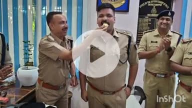 पुष्पराजगढ़: पुष्पराजगढ़ एसडीओपी नवीन तिवारी ने अनूपपुर एसपी को वीरता पदक मिलने पर दी बधाई