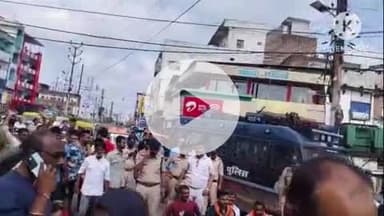 हुज़ूर: भोपाल: गौकशी के आरोप में हंगामा, बजरंग दल ने आरोपियों को पकड़ा