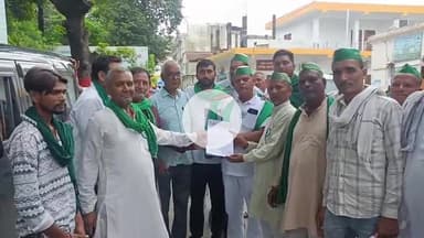 सहारनपुर: कलेक्ट्रेट में भारतीय किसान यूनियन रक्षक ने 4 सूत्रीय मांगों को लेकर किया प्रदर्शन