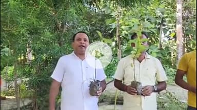 नानपारा: बाबागंज में मां राजेश्वरी देवी चैरिटेबल ट्रस्ट ने फलदार पौधों का वितरण किया, ग्रामीणों ने लिया रोपण का संकल्प