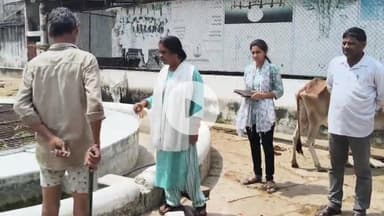 बीना: कच्चा रोड स्थित गौशाला का संयुक्त संचालक ने किया निरीक्षण, गायों के अलावा सांड भी रखने होंगे, बनेगी गौ समाधि