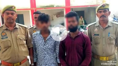 मिर्ज़ापुर: पुतलीघर चिमनी के पास से पुलिस ने दो शातिर चोरों को गिरफ्तार कर भेजा जेल, 12 एंड्राइड मोबाइल और दो बैटरी बरामद