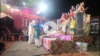 छिबरामऊ: कन्नौज जिले के खानपुर कसाबा में जाहरवीर गोगा जी महाराज का भव्य जागरण कार्यक्रम हुआ, भक्त झूमते नाचते दिखे