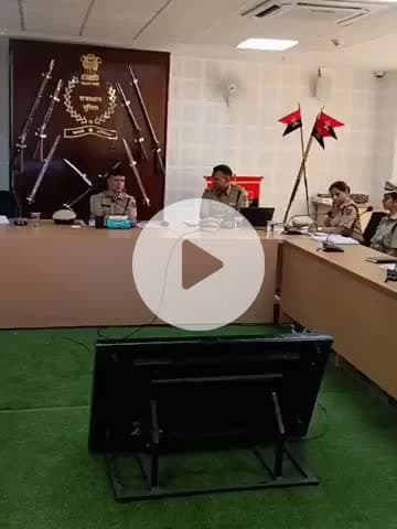 अलवर: IG ने अलवर पहुंचकर क्राइम कंट्रोल के दिए निर्देश, साइबर क्राइम की रोकथाम के अभियान को बताया सफल