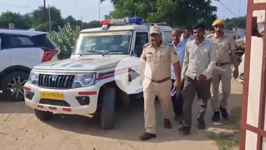 चूरू: गांव गाजसर में पुलिस के सामने हंगामा करने के आरोप में 2 व्यक्ति गिरफ्तार